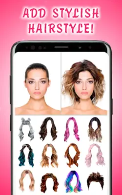 Woman Hairstyles android App screenshot 4